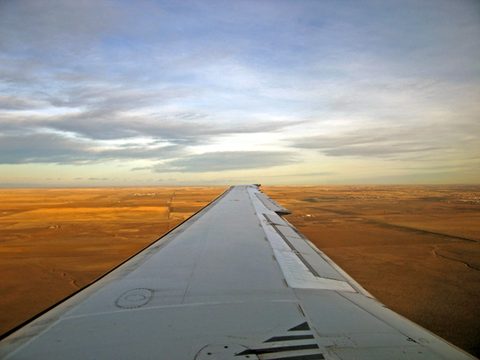 landing in denver