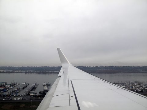 plane horizon